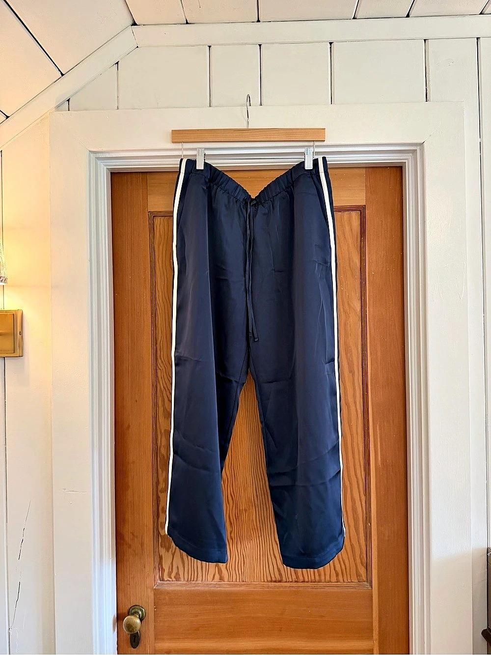 Gap Track Pants Blue Size Medium petite Like New